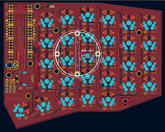 Sofle Pcb puck mount footprint