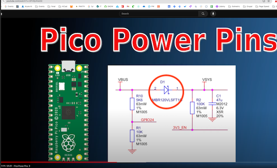 pico vsys internal diode
