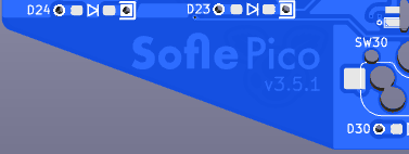 Updated text logo with vcc plane exclusion zone.